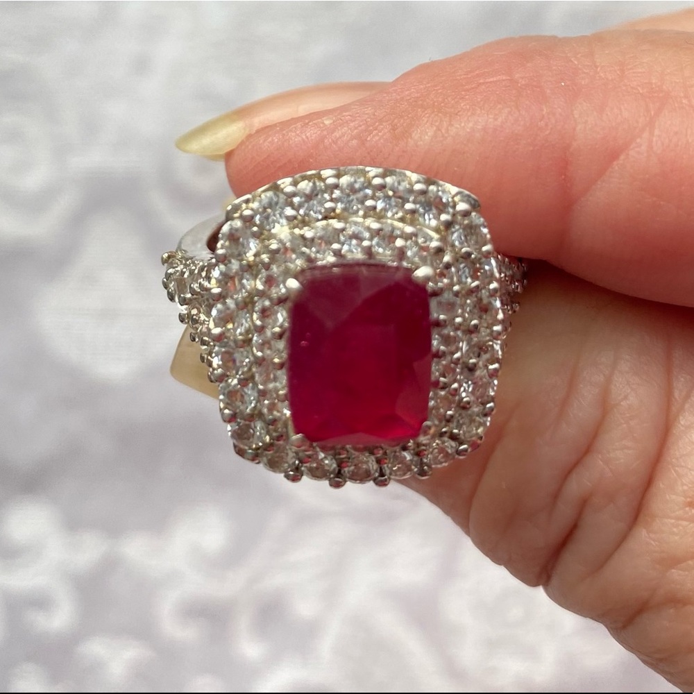 @@. Ruby Ring. @@ True Ruby From Our Earth @@ - image 1